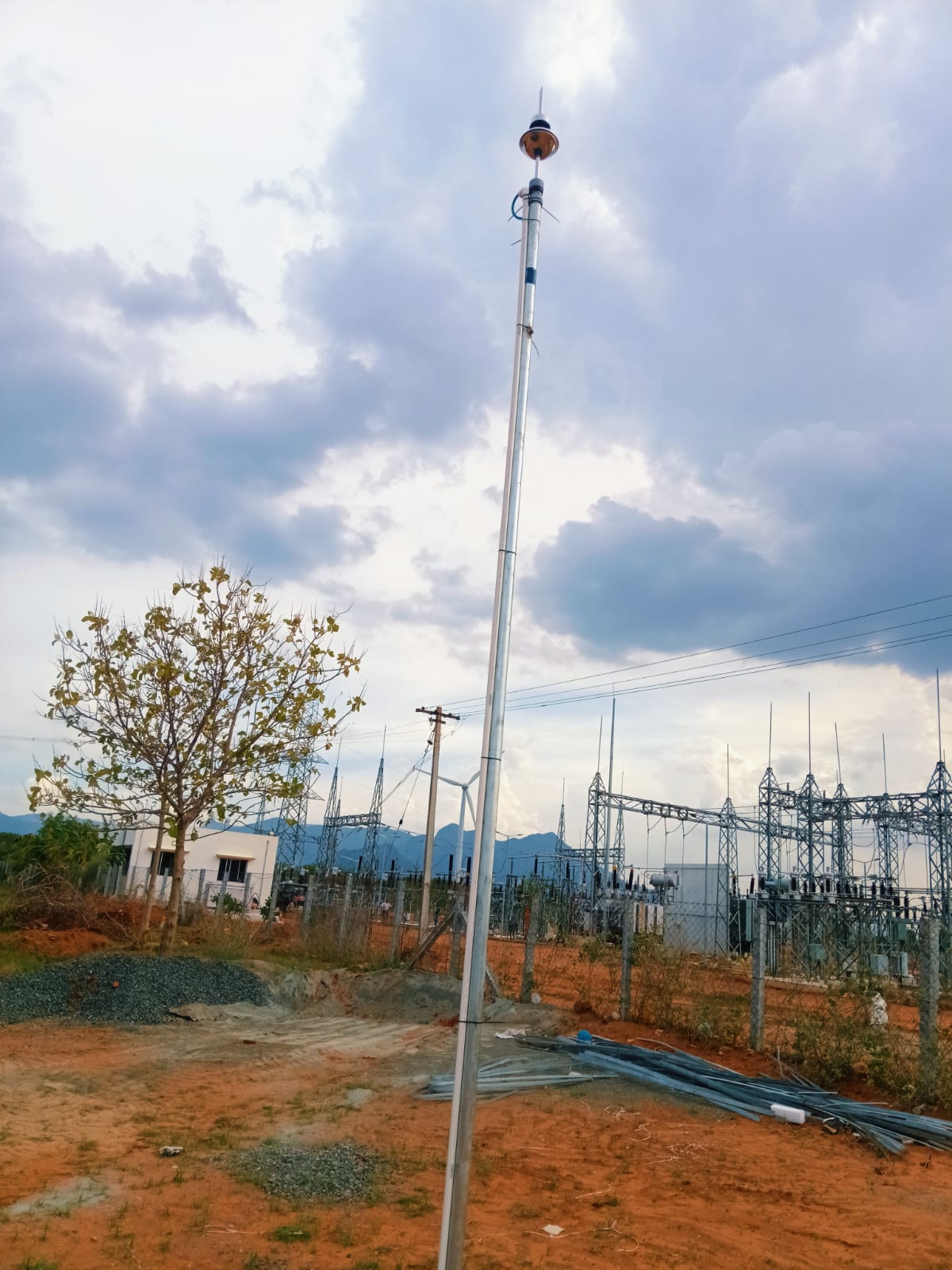 Ground mount solar plant installation 5